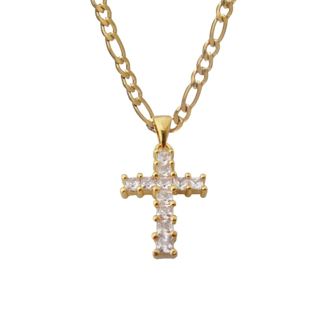Colgante Paris CZ Cross freeshipping - KHLOE JOYAS