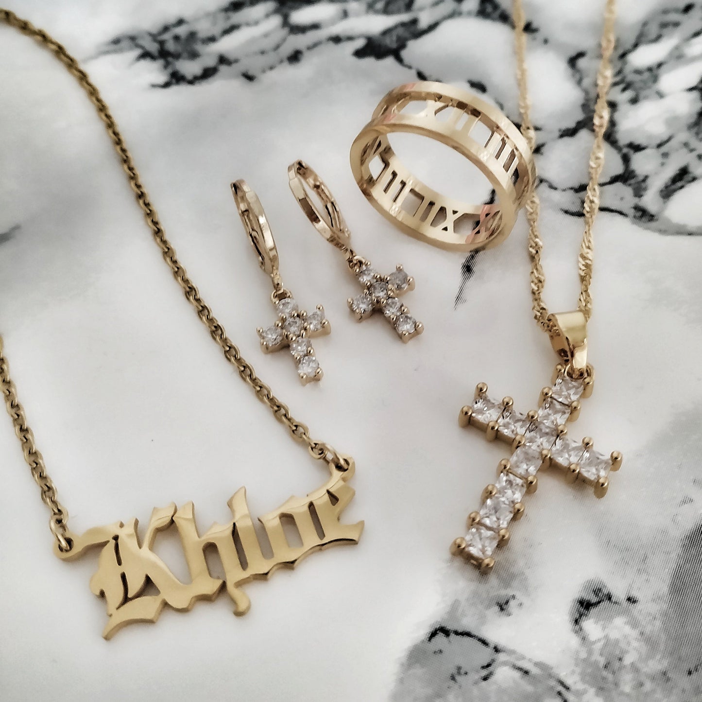 Colgante Paris CZ Cross freeshipping - KHLOE JOYAS