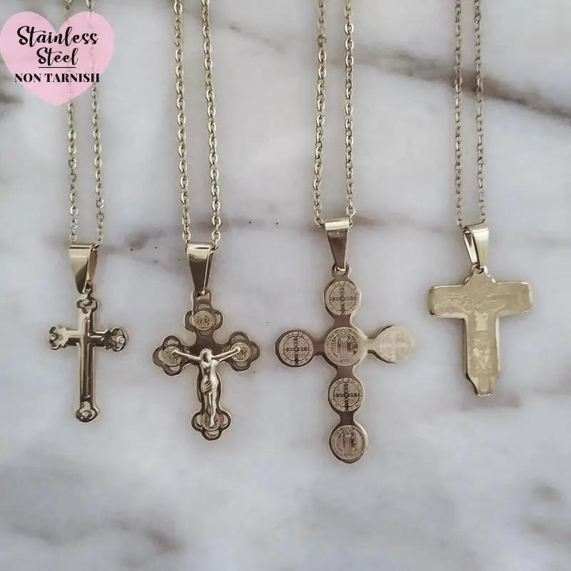 Colgante Cruz Ave Maria freeshipping - KHLOE JOYAS