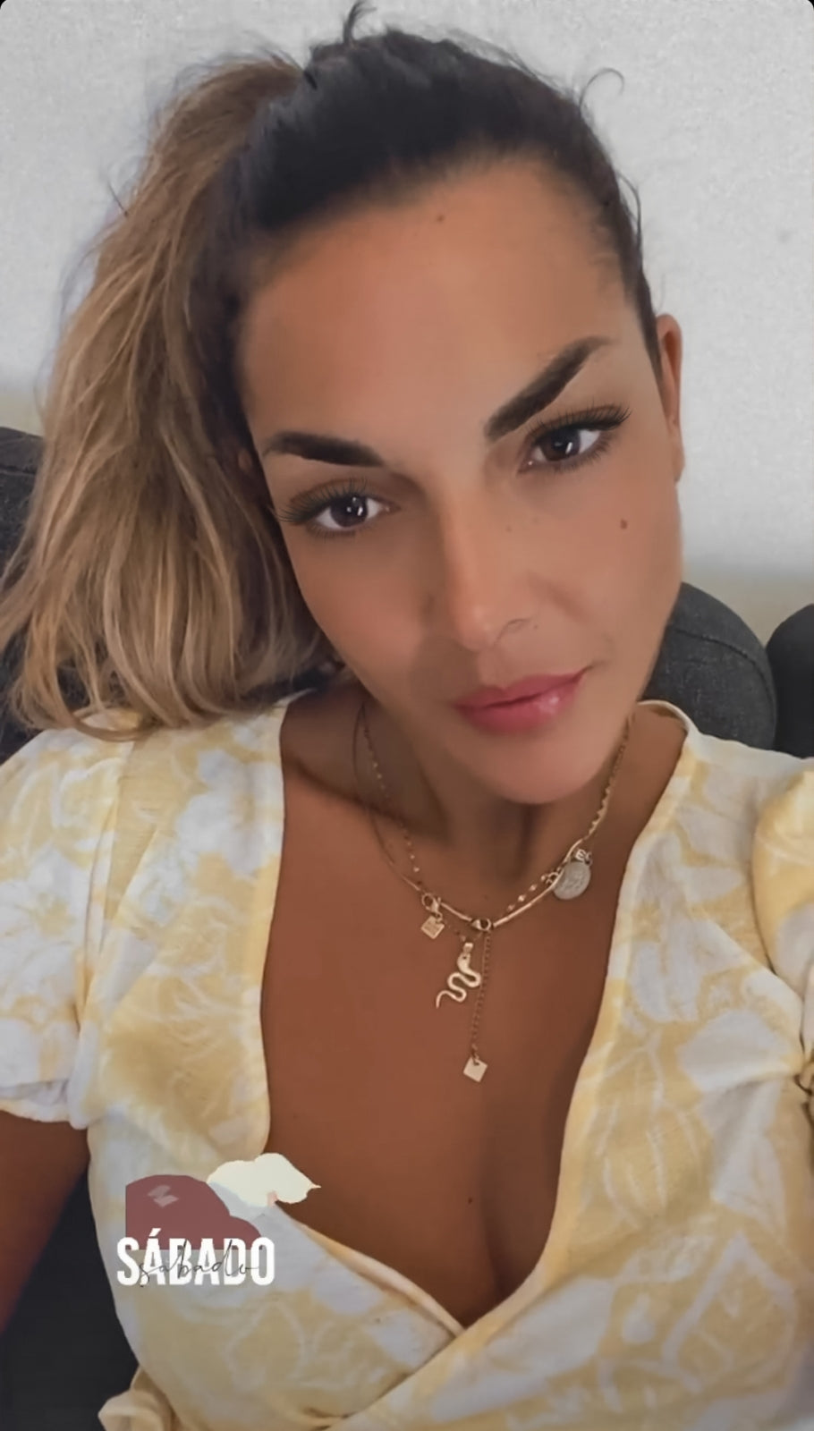 Colgante Sierpe | KHLOE JOYAS | 40%,Colgantes,Collares,Color Oro