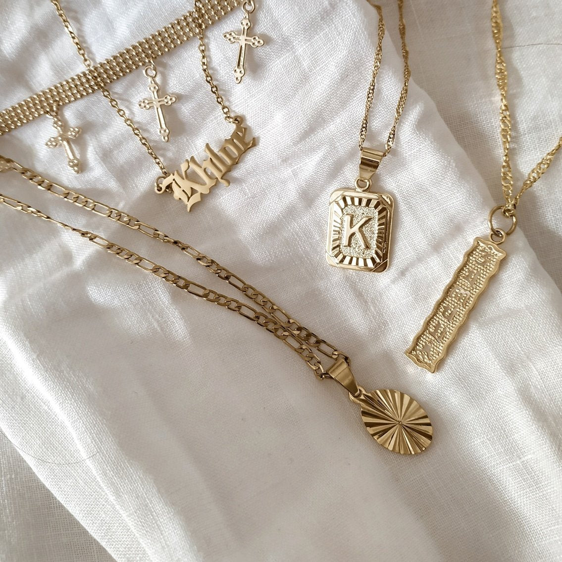 Colgante Inicial Lux freeshipping - KHLOE JOYAS