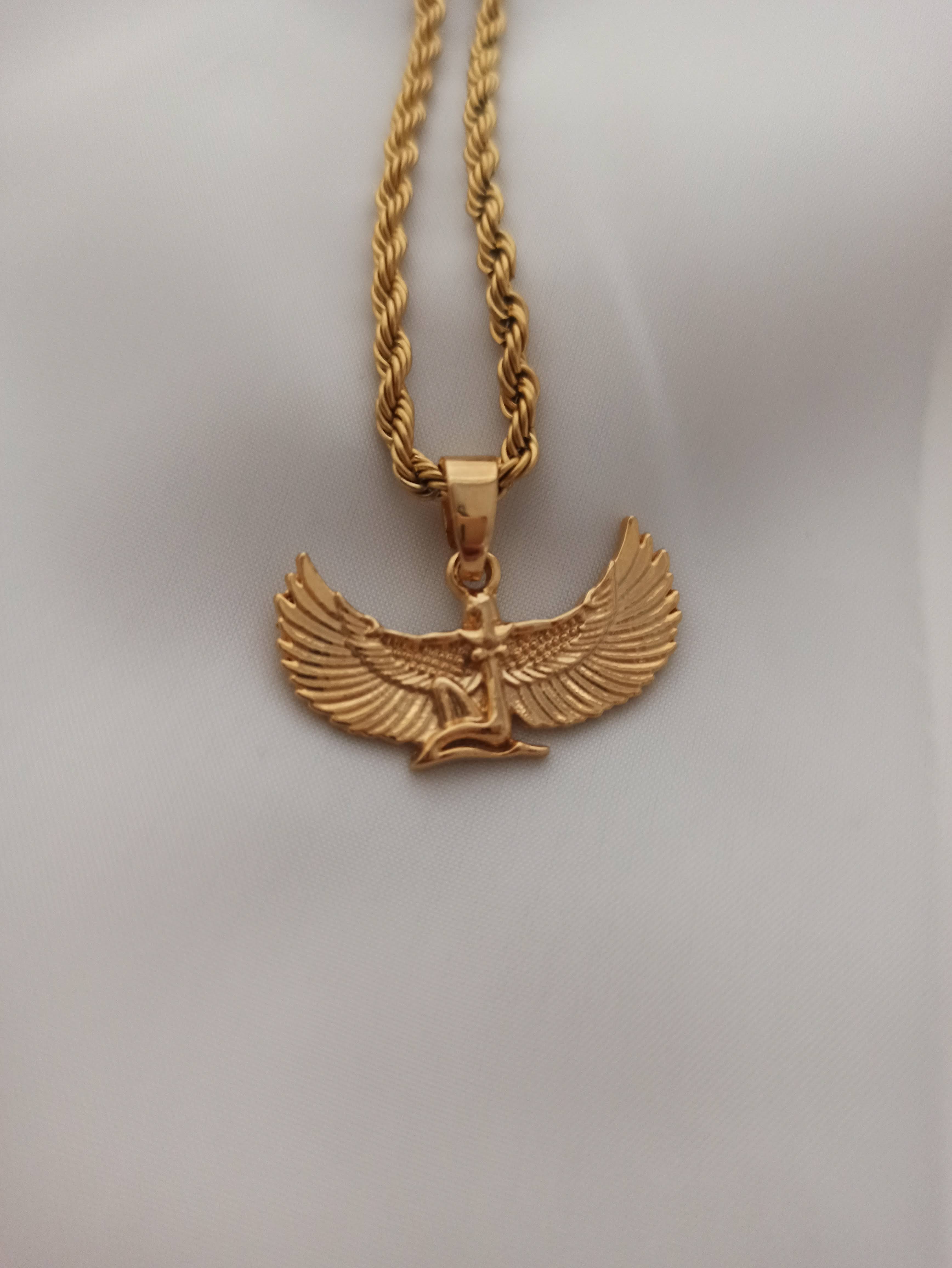 Collar Isis | KHLOE JOYAS | 40%,Colgantes,Collares,Color Oro