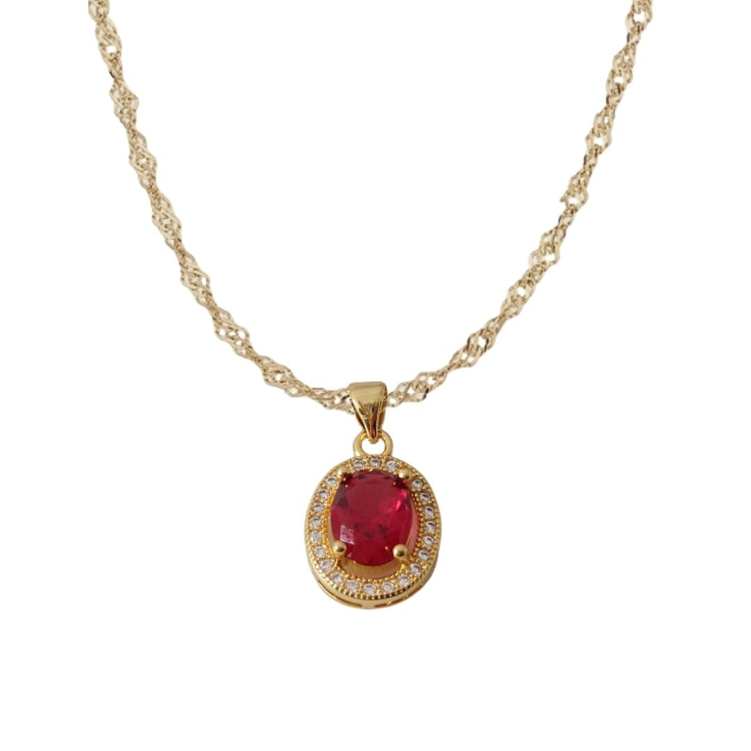 Collar Bewitched | KHLOE JOYAS | Colgantes,Collares,Color Oro,Colores,Con Brillantes