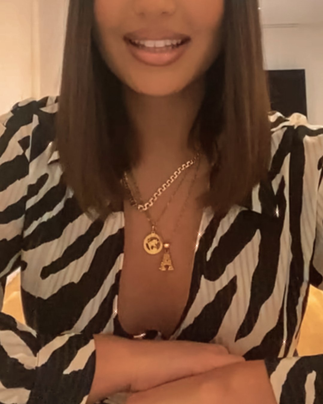 Collar Inicial Jan | KHLOE JOYAS | 40%,Colgantes,Collares,Color Oro,Iniciales