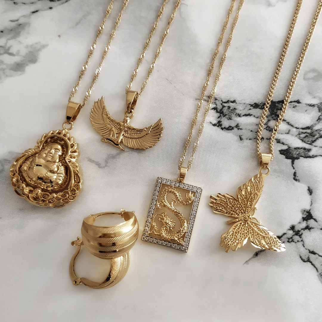 Pendientes Crillon | KHLOE JOYAS | Color Oro,Pendientes