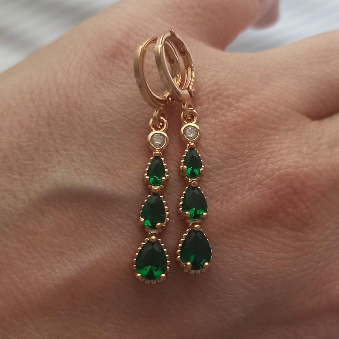 Pendientes Daintree | KHLOE JOYAS | 60%,Color Oro,Colores,Con Brillantes,Pendientes