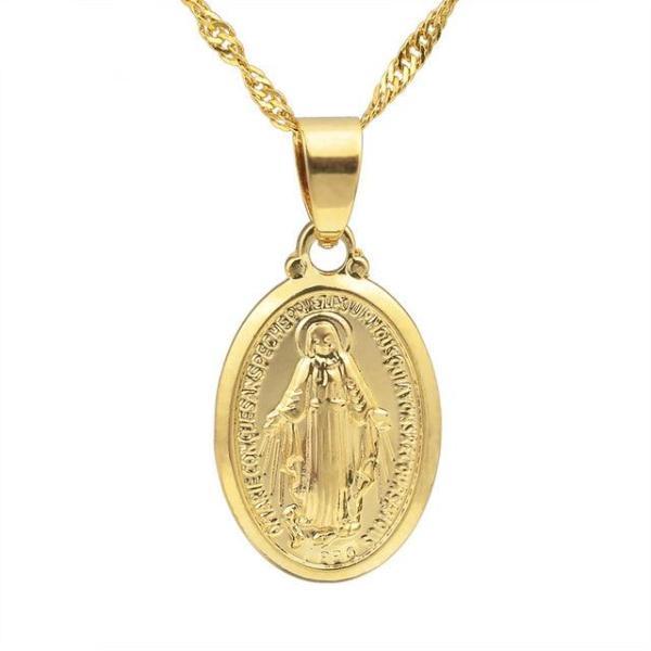 Collar Regina | KHLOE JOYAS | Colgantes,Collares,Color Oro,Religioso