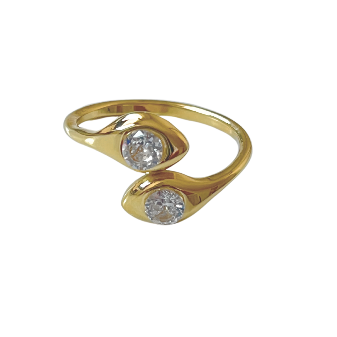 Anillo Angélica | KHLOE JOYAS | 15%,Anillos,Color Oro,Color Plata,Con Brillantes