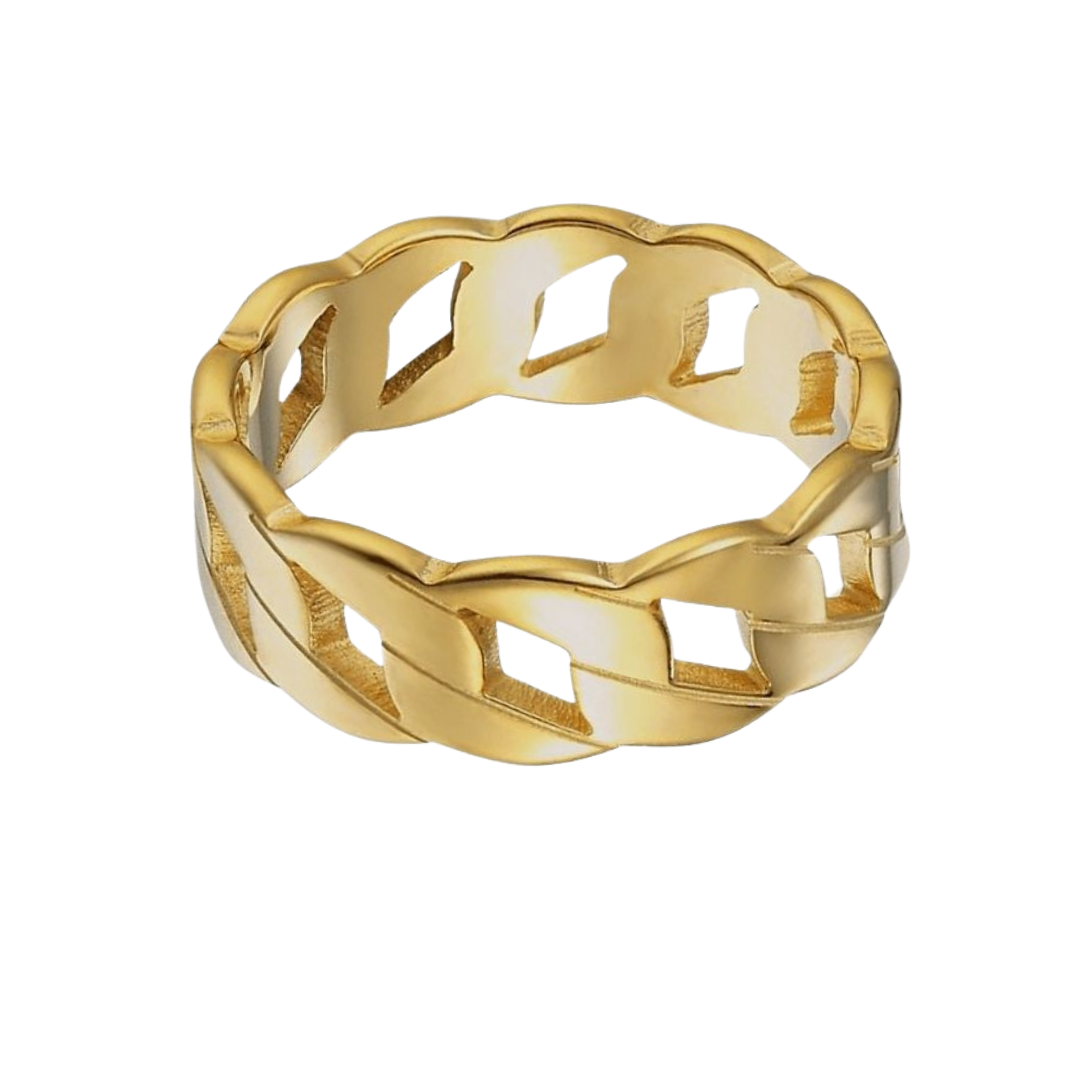 Anillo Citadel | KHLOE JOYAS | 15%,Anillos,Color Oro