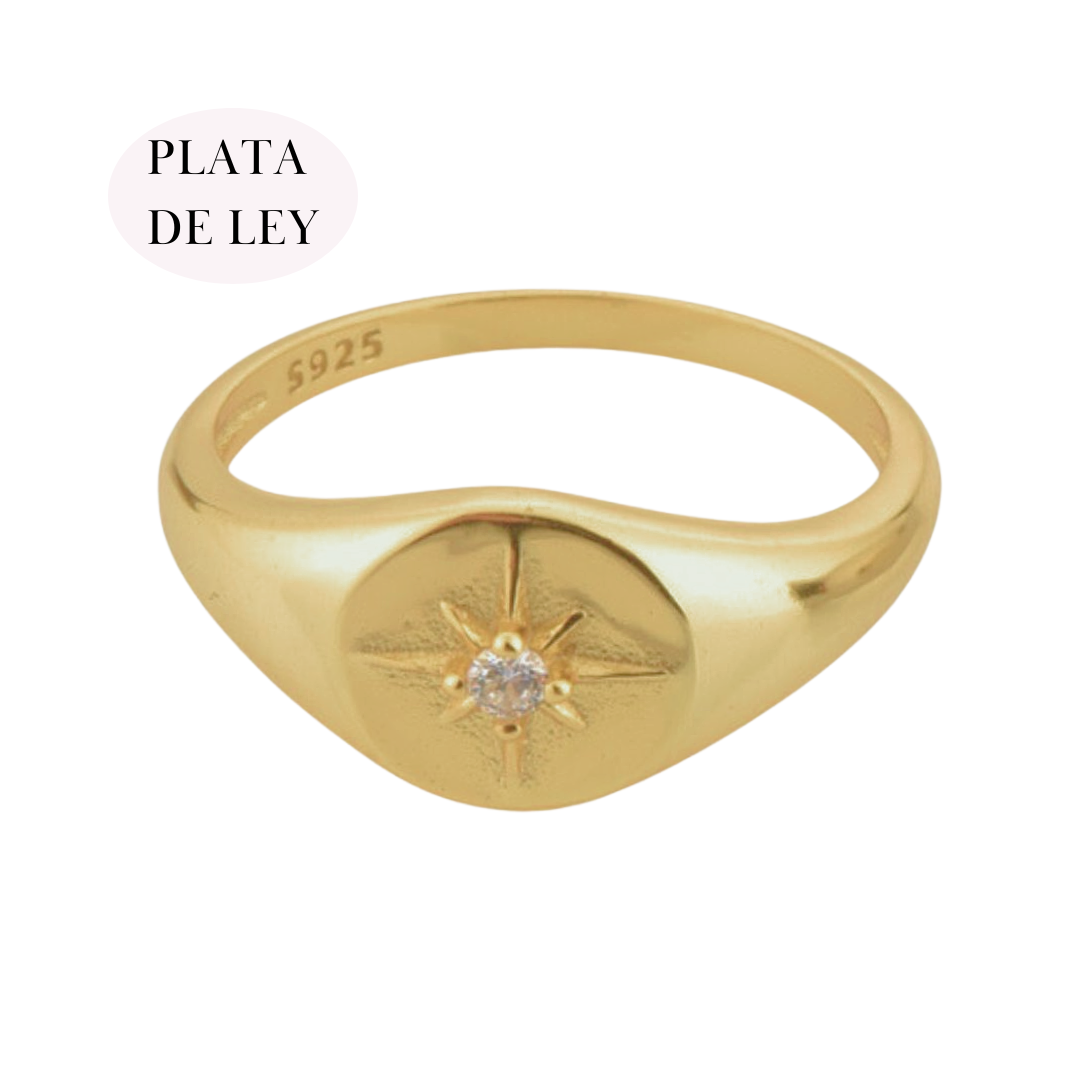 Anillo Horus | KHLOE JOYAS | Anillos,Color Oro,Con Brillantes,Plata De Ley