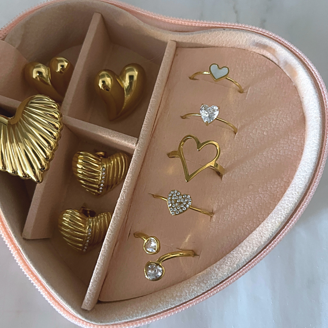 Anillo Lovers | KHLOE JOYAS | Anillos,Color Oro,Corazon