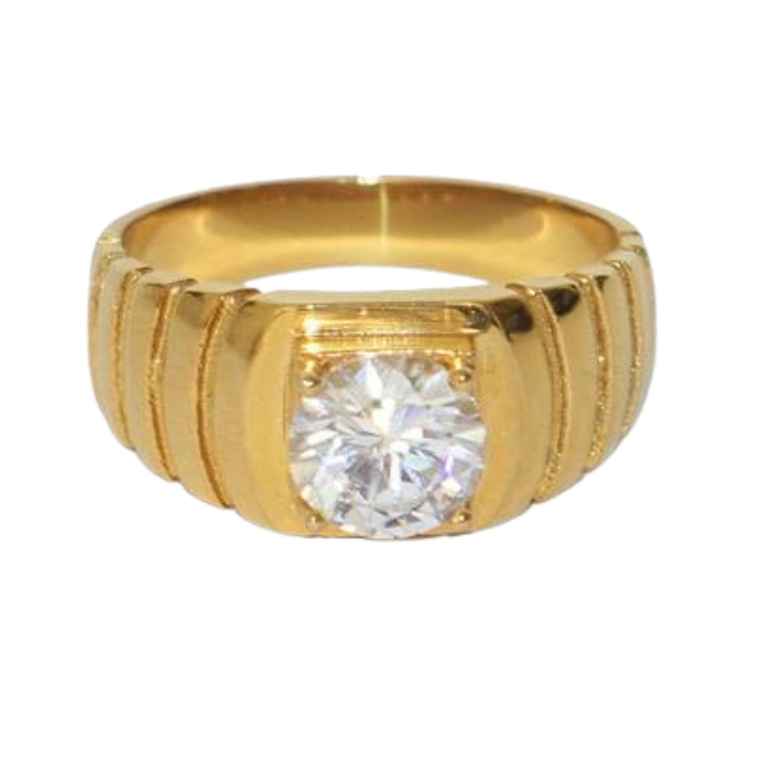 Anillo Windsor | KHLOE JOYAS | Anillos,Color Oro,Con Brillantes,Unisex