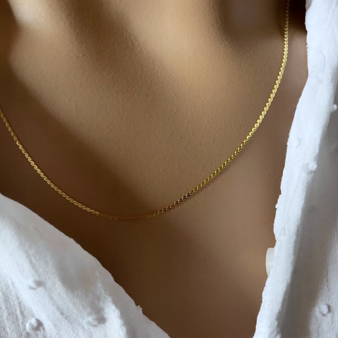 Cadena Sizzle | KHLOE JOYAS | Cadenas,Collares,Color Oro,Unisex