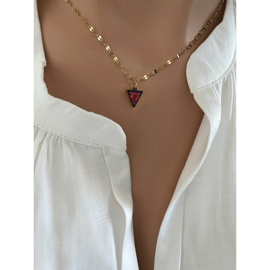 Colgante Solaris | KHLOE JOYAS | Colgantes,Collares,Color Oro,Colores,Con Brillantes