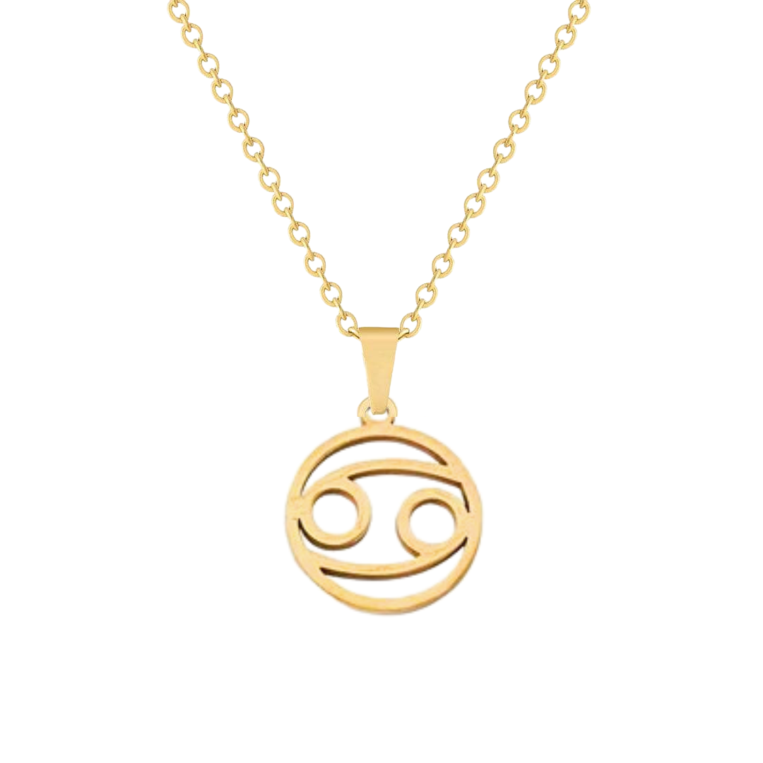 Colgante Zodiaco Aristy | KHLOE JOYAS | 40%,Colgantes,Collares,Color Oro,Unisex,Zodiaco