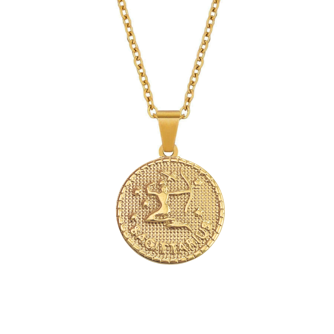 Zodiac Medallion Necklace