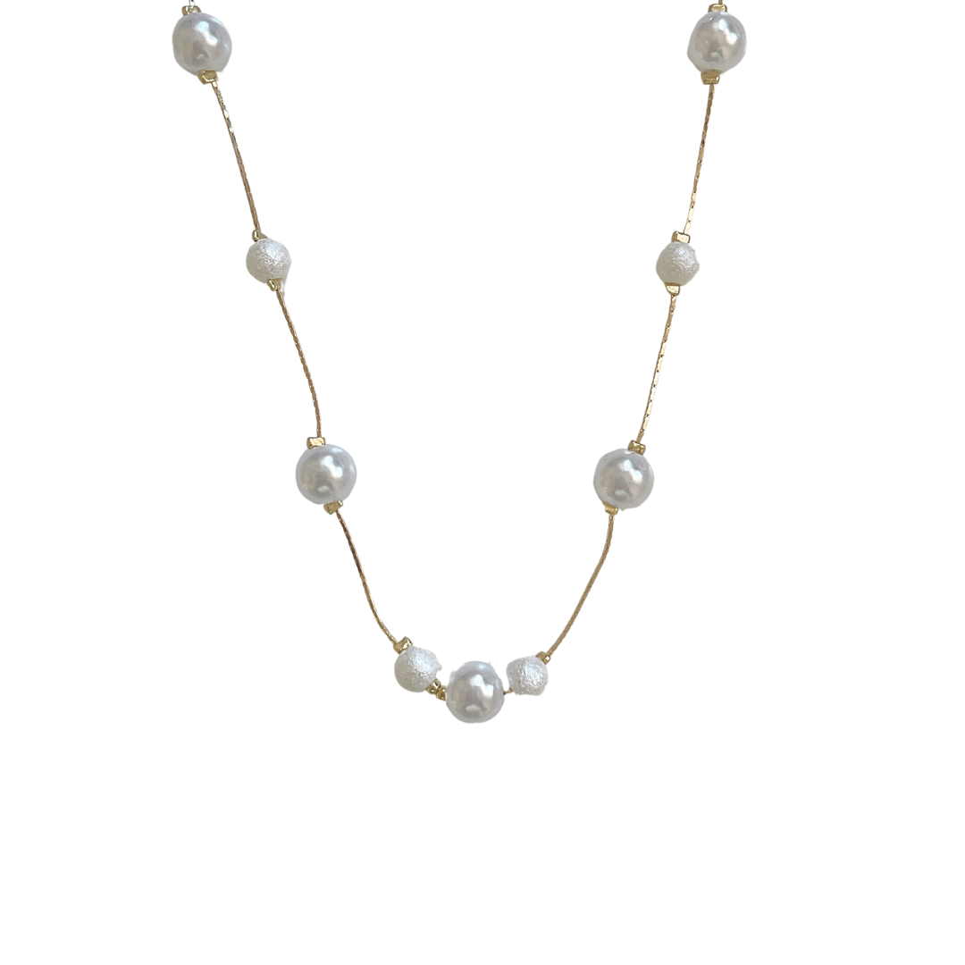 Collar Brisa | KHLOE JOYAS | 60%,Collares,Color Oro,Gargantillas,Perlas