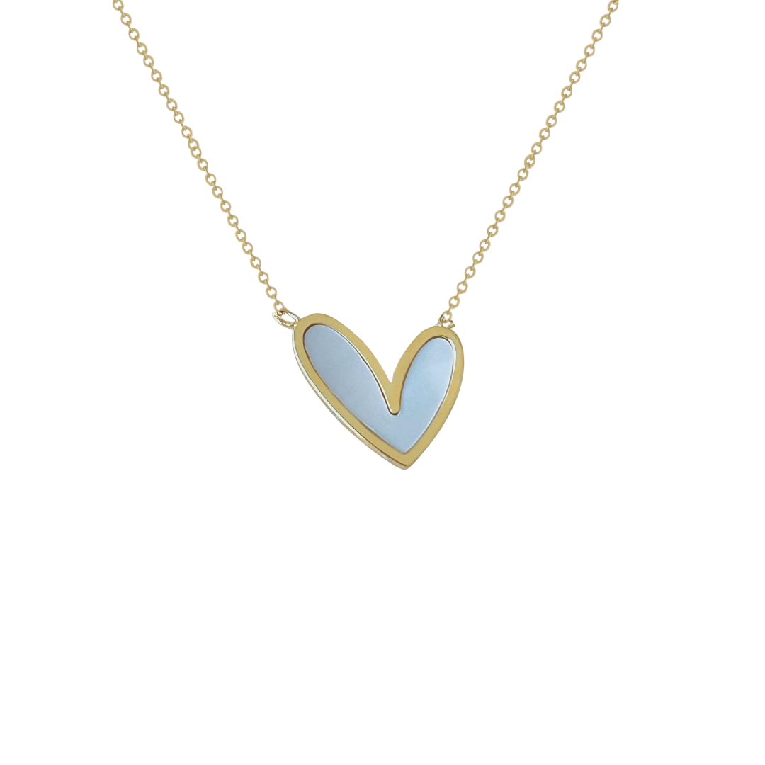 Collar Mi Cuore | KHLOE JOYAS | Colgantes,Collares,Color Oro,Color Plata,Corazon,Gargantillas