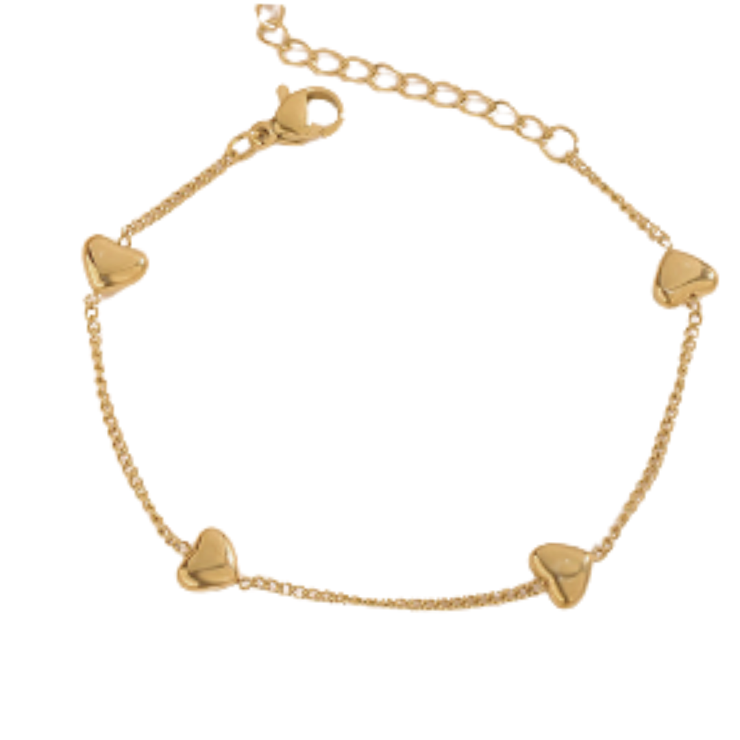 Collar Sweet Love | KHLOE JOYAS | Collares,Color Oro,Corazon,Gargantillas