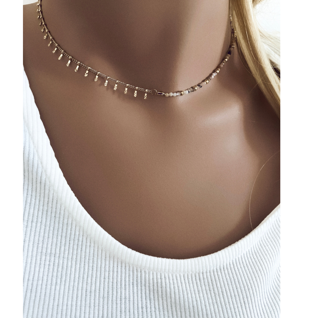 Collar Tornay | KHLOE JOYAS | 60%,Collares,Color Oro,Gargantillas
