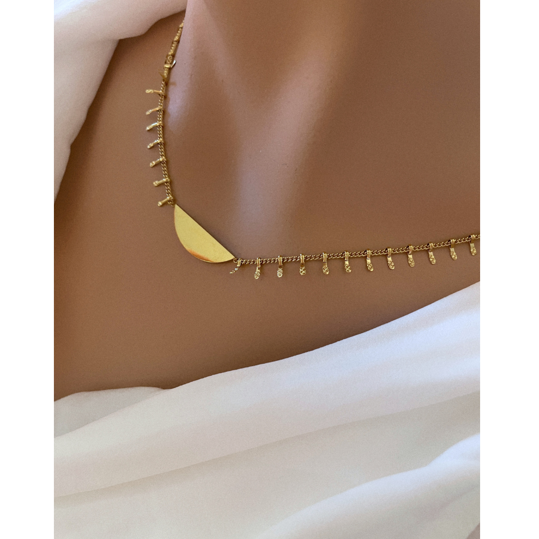 Collar Ursula | KHLOE JOYAS | 40%,Collares,Color Oro,Gargantillas
