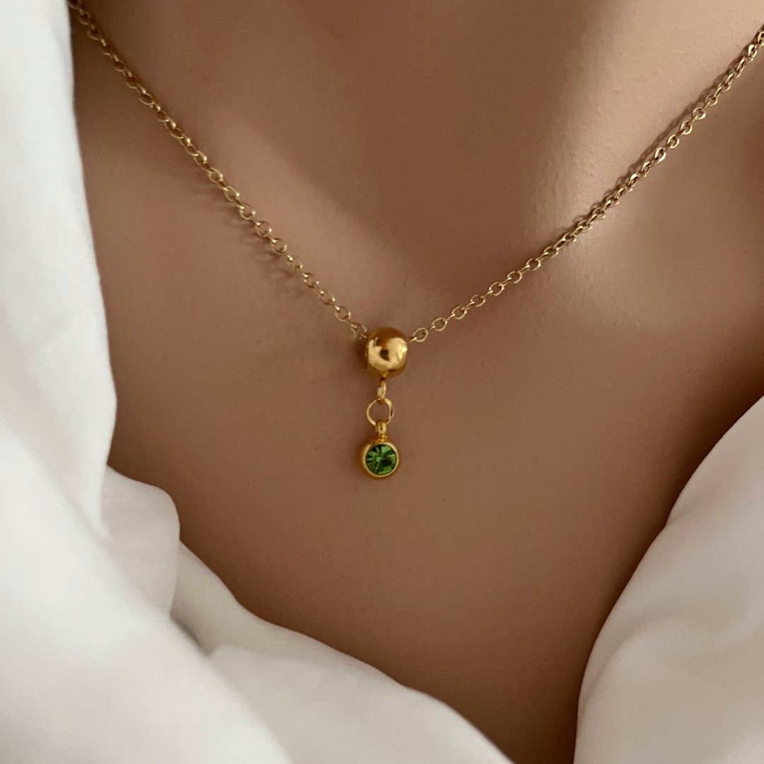 Toast Birthstone Necklace