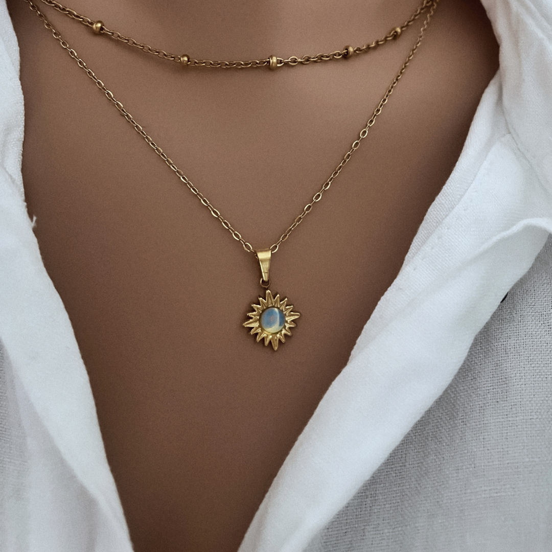 Helia Opal Necklace