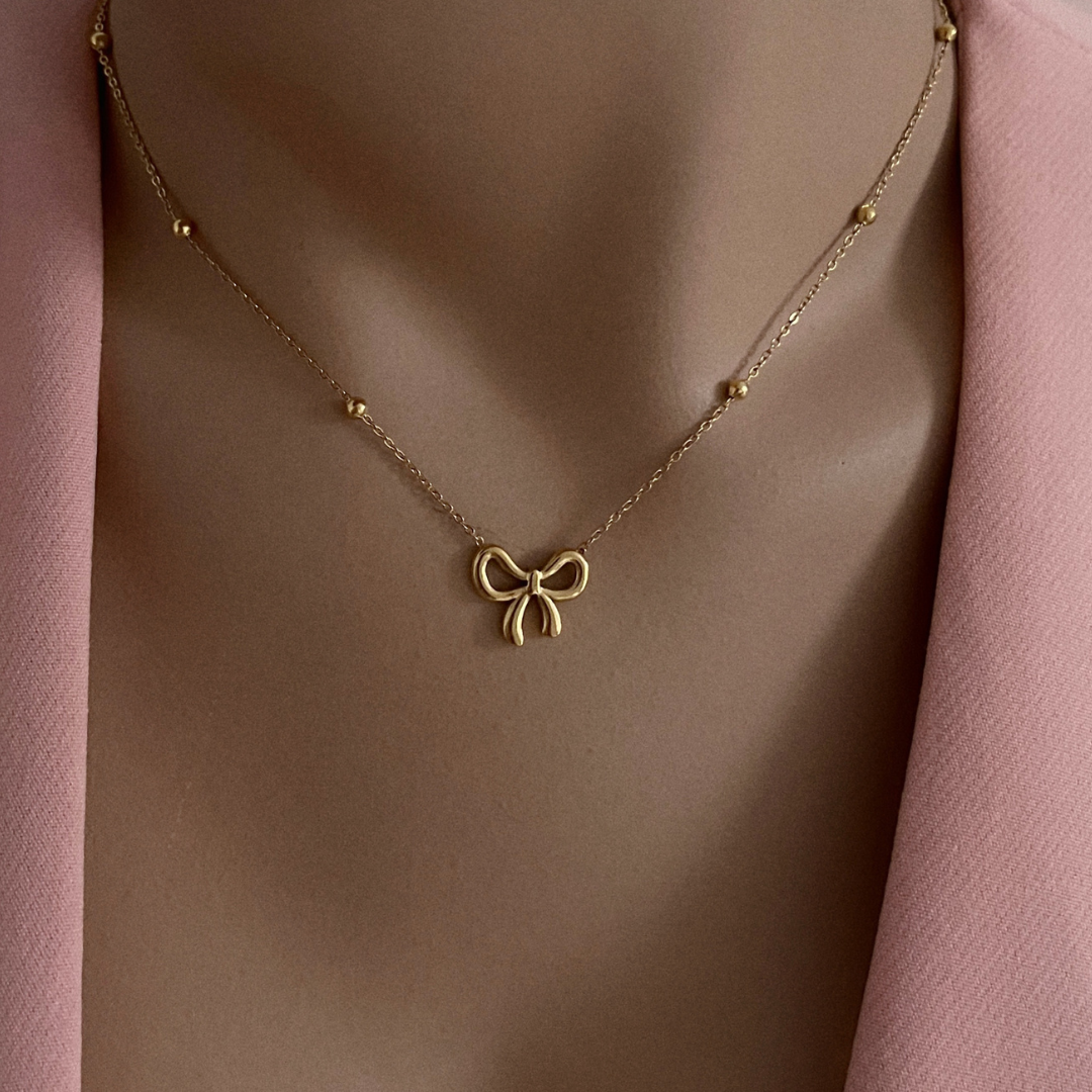 Love Bow Necklace