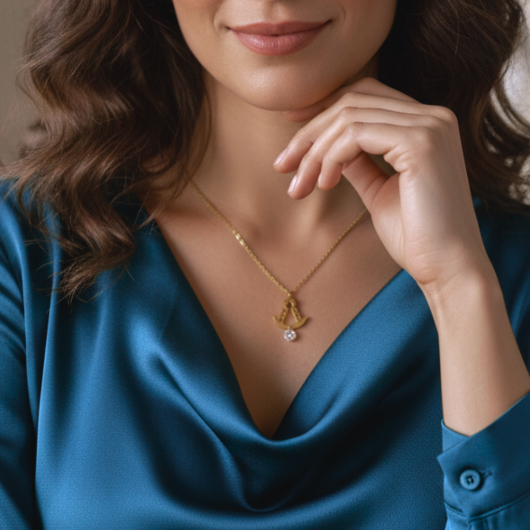 Collar Rocio Luna Brillante