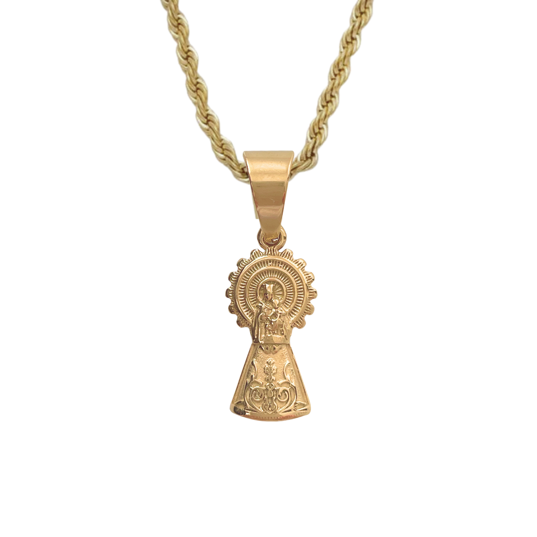 Virgin of Pilar necklace