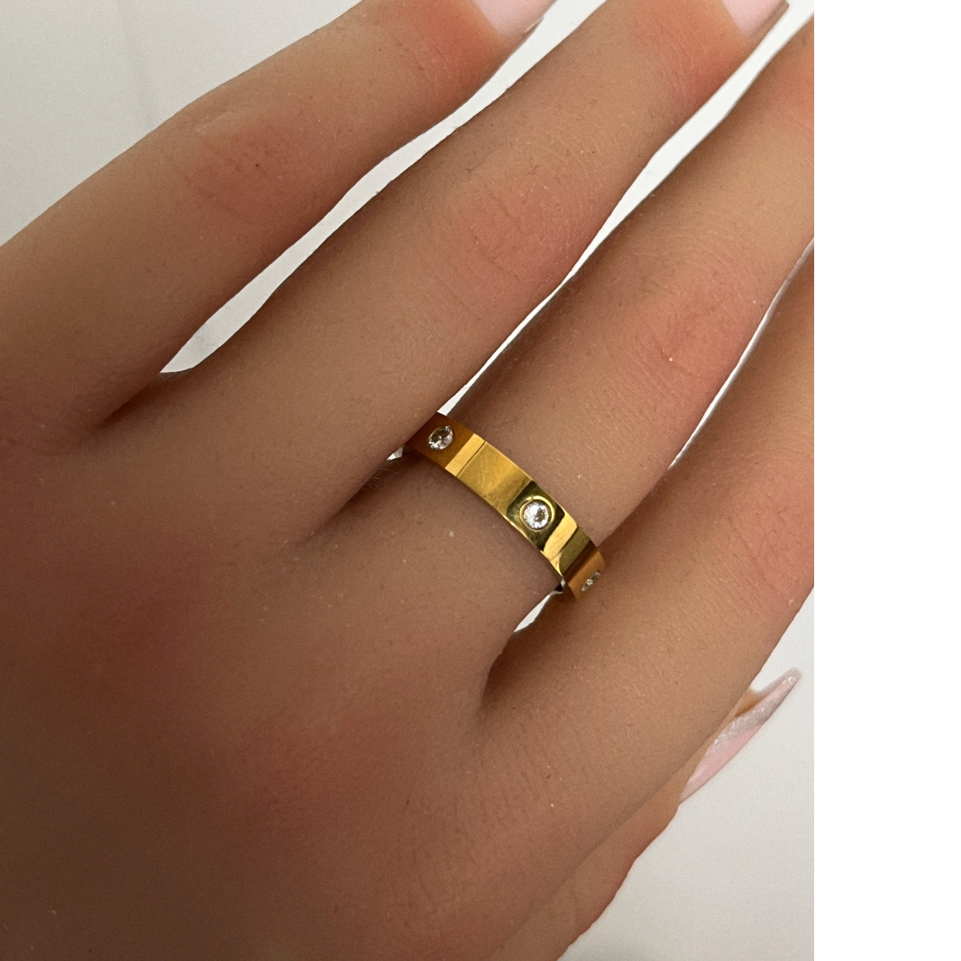 Anillo Monaco CZ