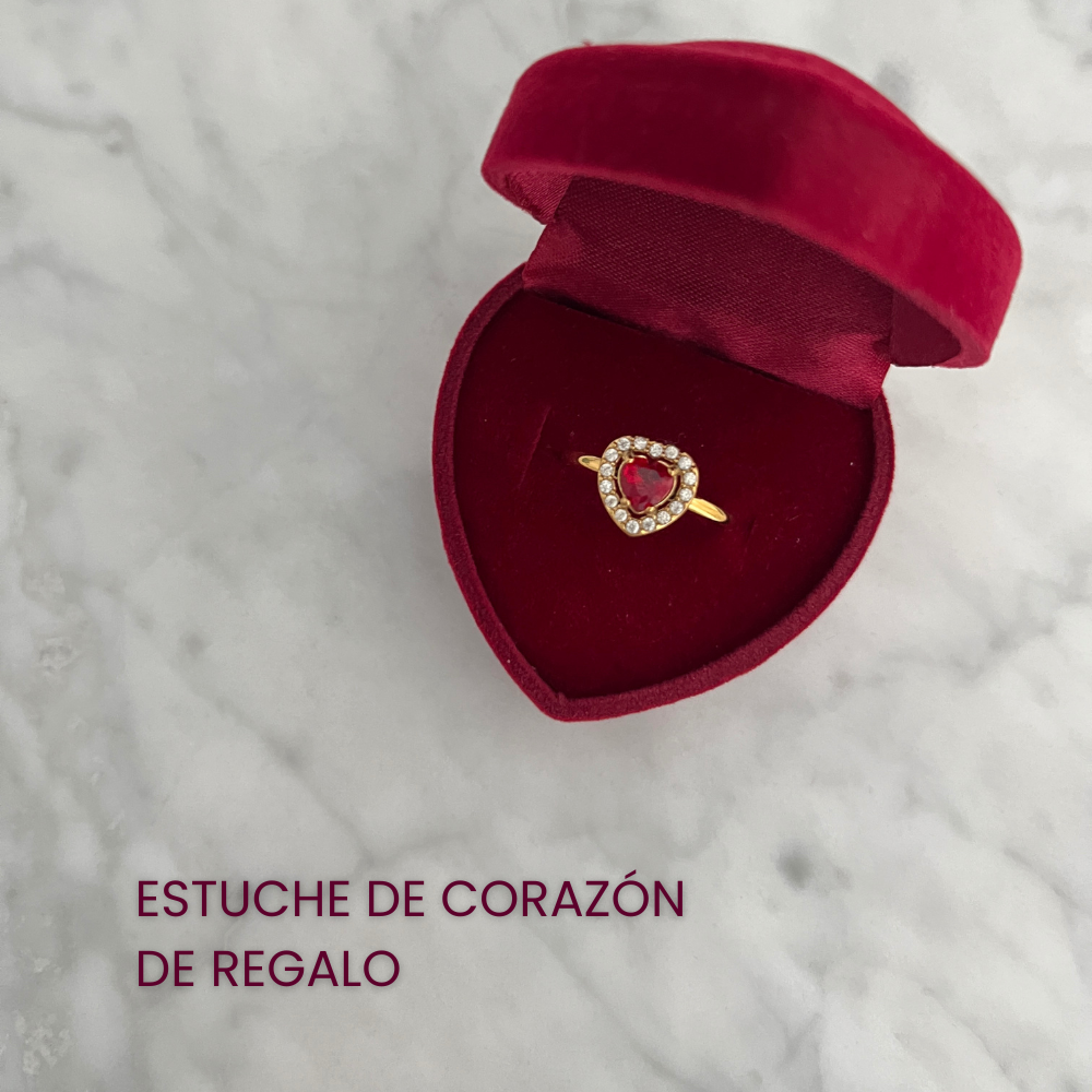 Red Heart Ring