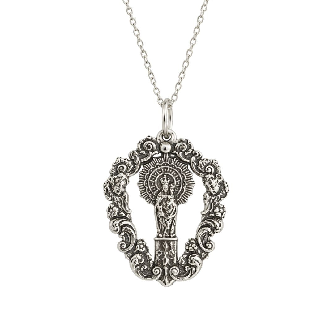 Collar Virgen Del Pilar Orla Grande