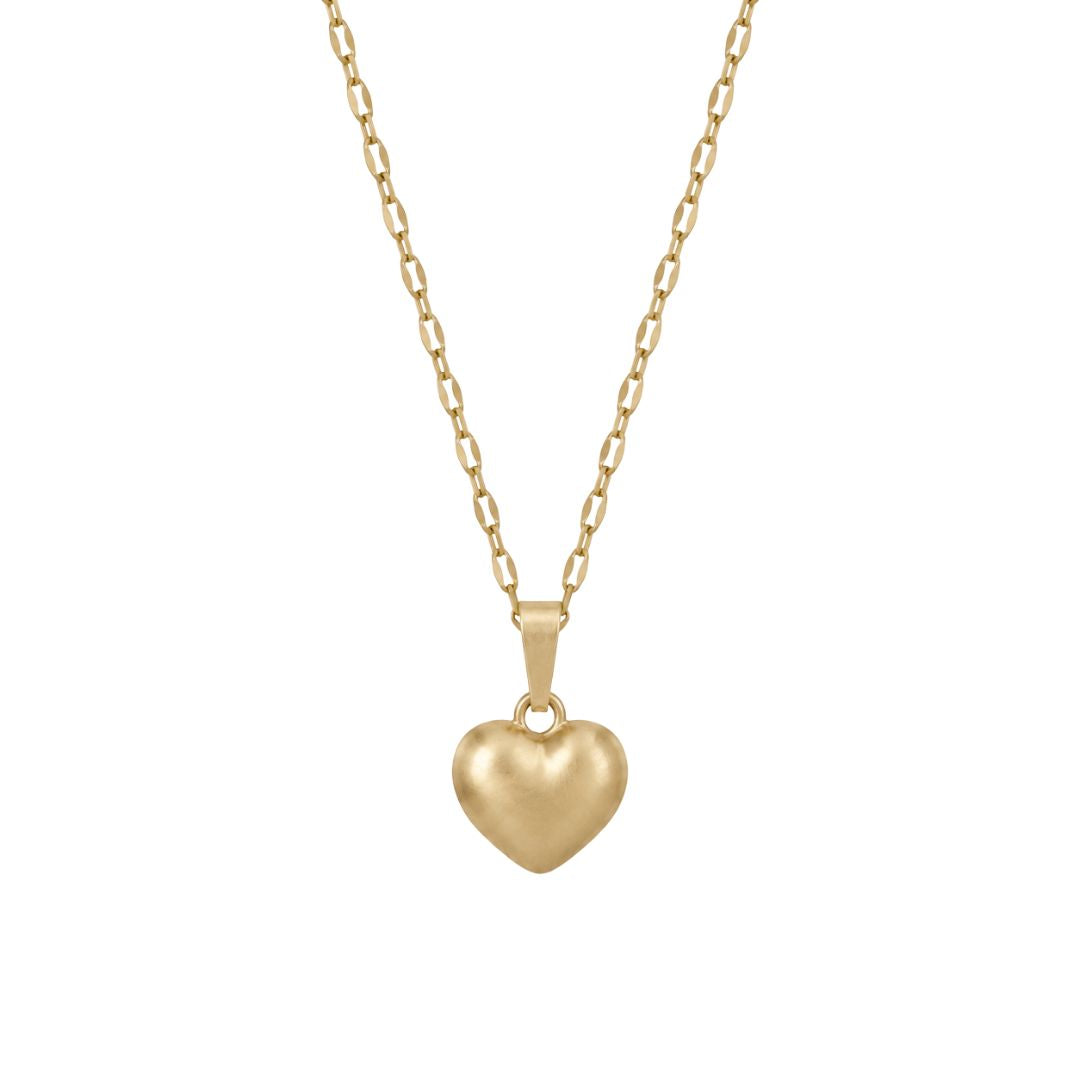 Gold heart necklace

