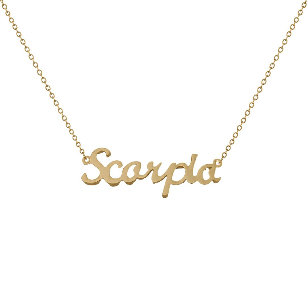 Collar de zodiaco horoscopo letras