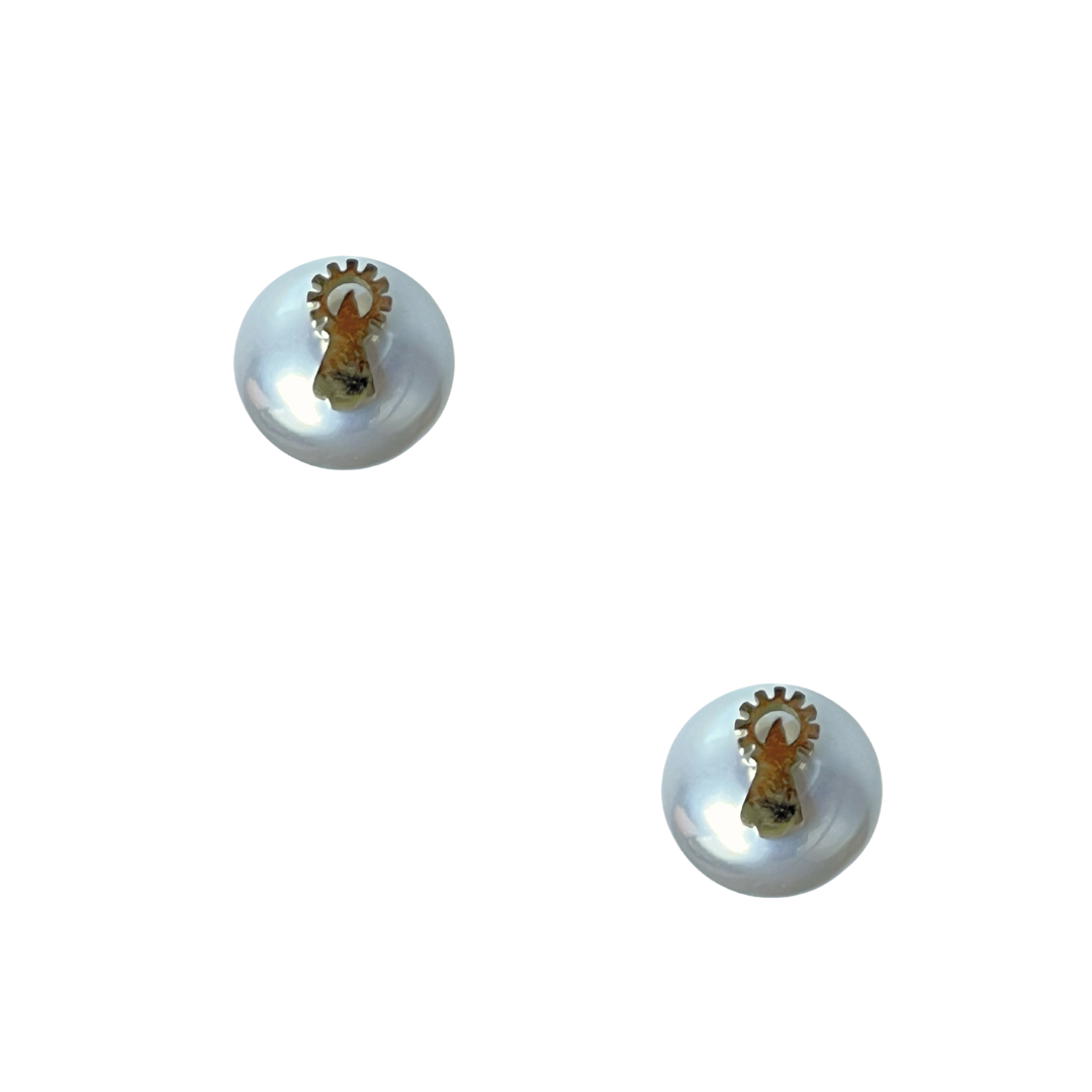 Pendientes Virgen Del Pilar Perla