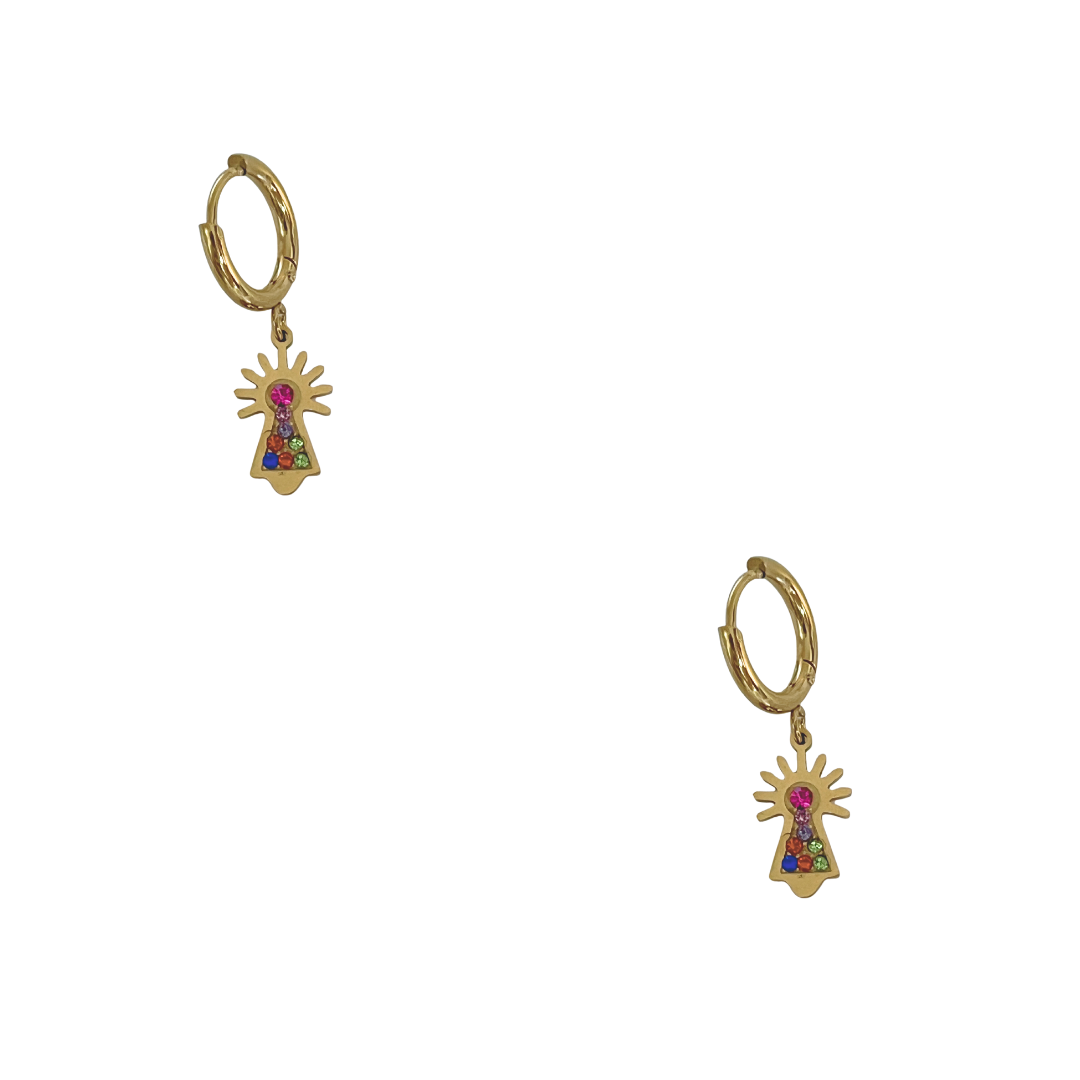 Pendientes Virgen Del Pilar Aritos