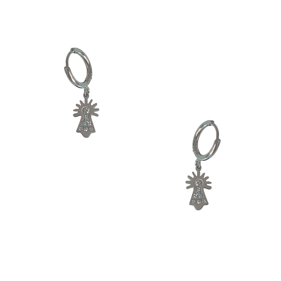 Pendientes Virgen Del Pilar Aritos