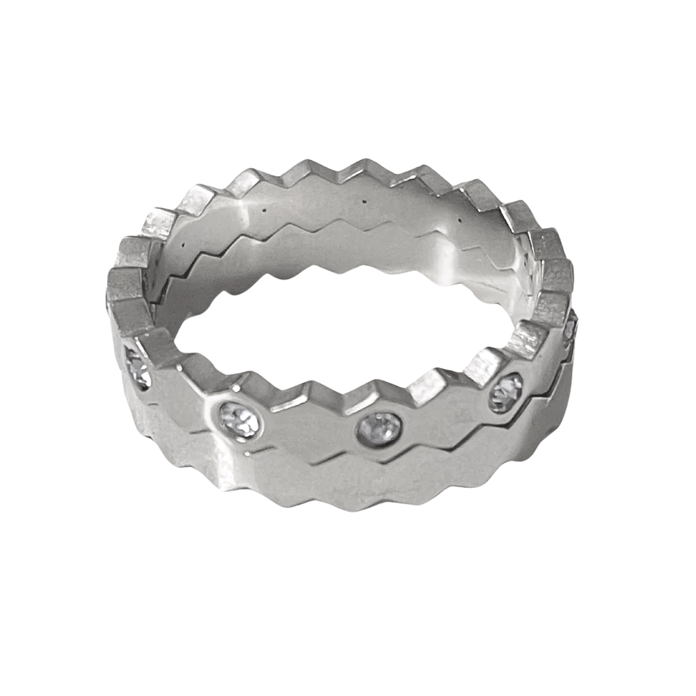 Anillo Lidia (Set 2 Anillos) Plateado