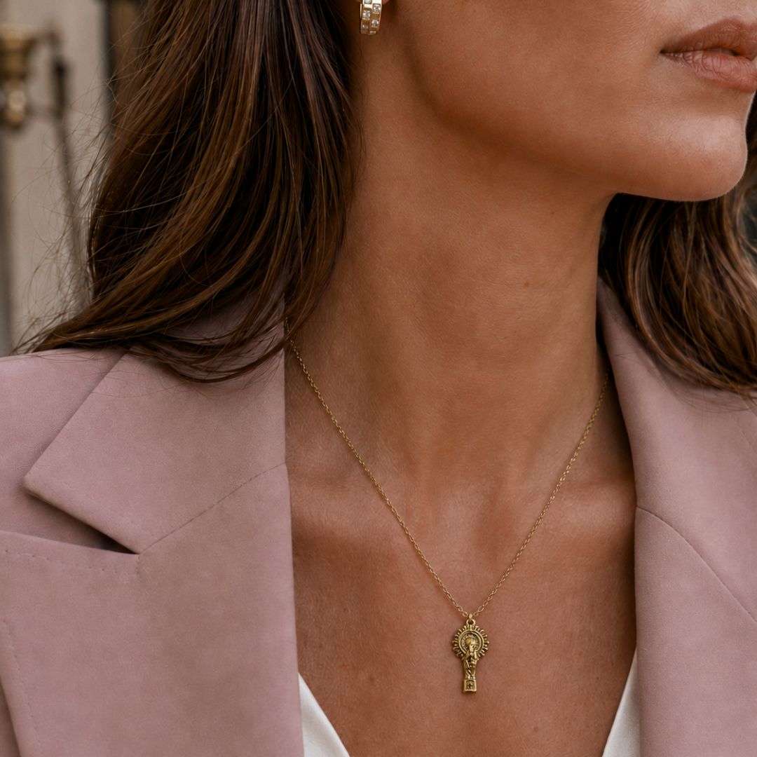 Collar Virgen Del Pilar Pilarica