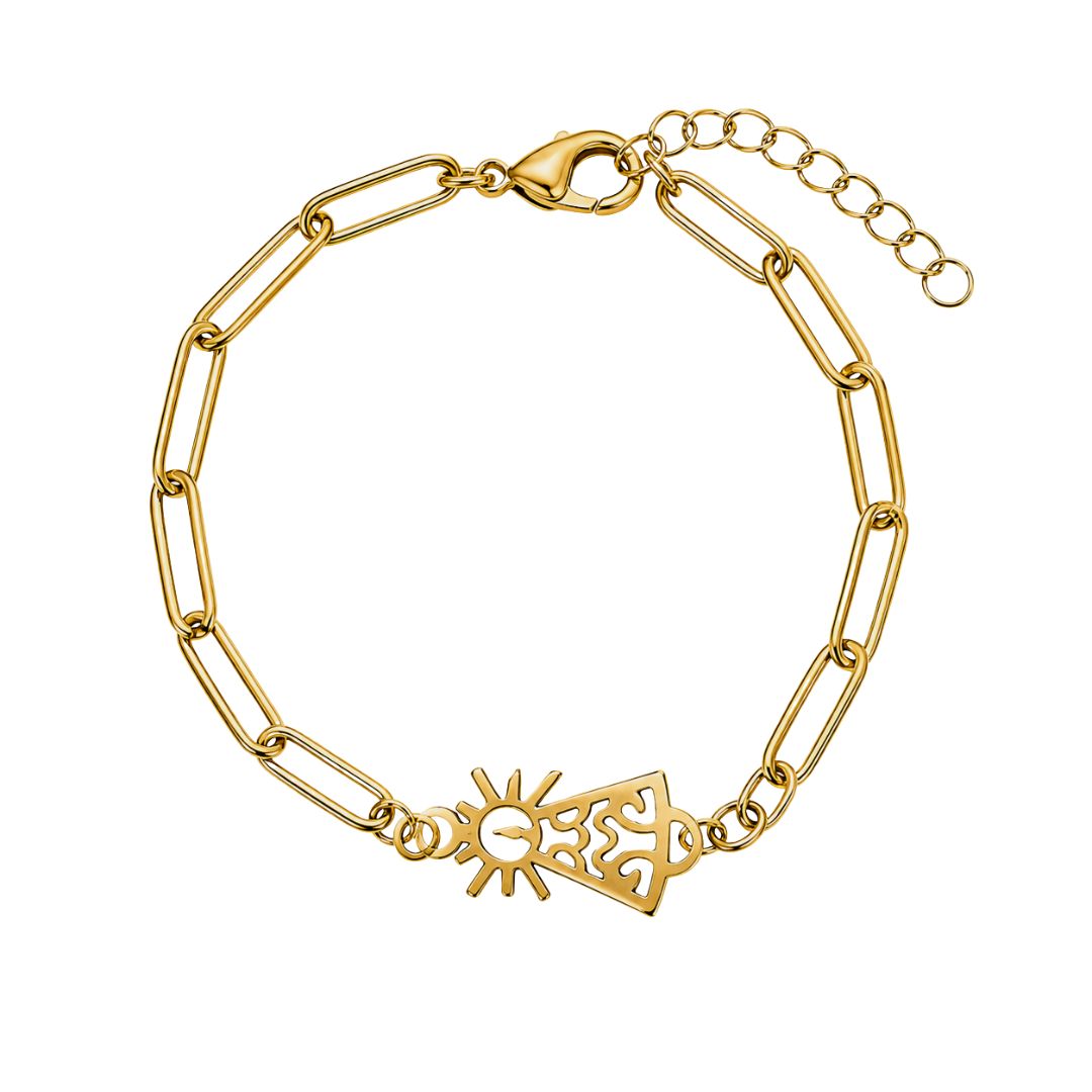 Virgin of El Rocío Silhouette Bracelet