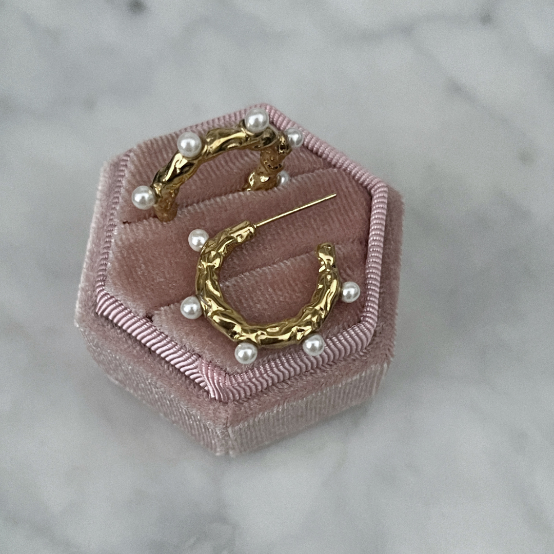 Pendientes Arrecife Perla