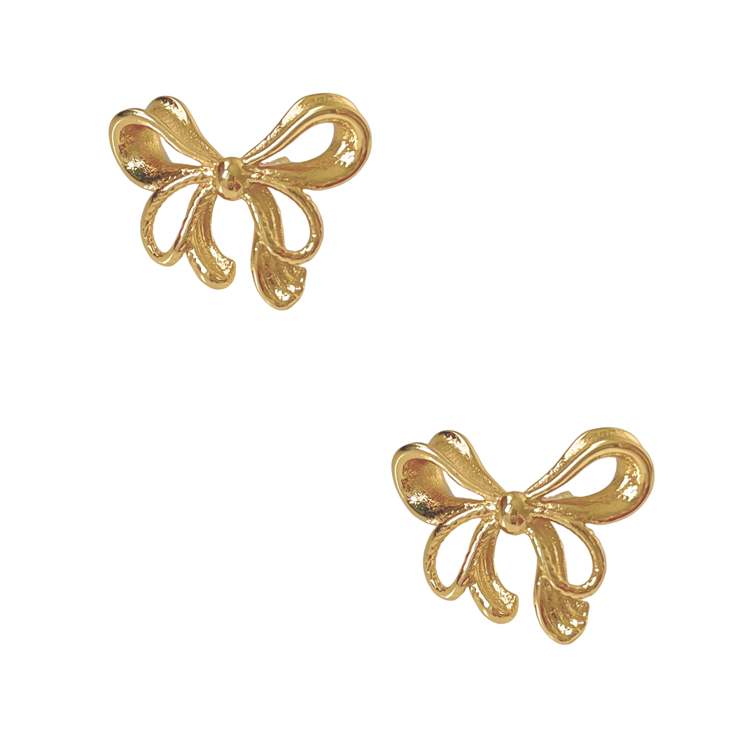 Pendientes Avril | KHLOE JOYAS | Color Oro,Lazos,Pendientes