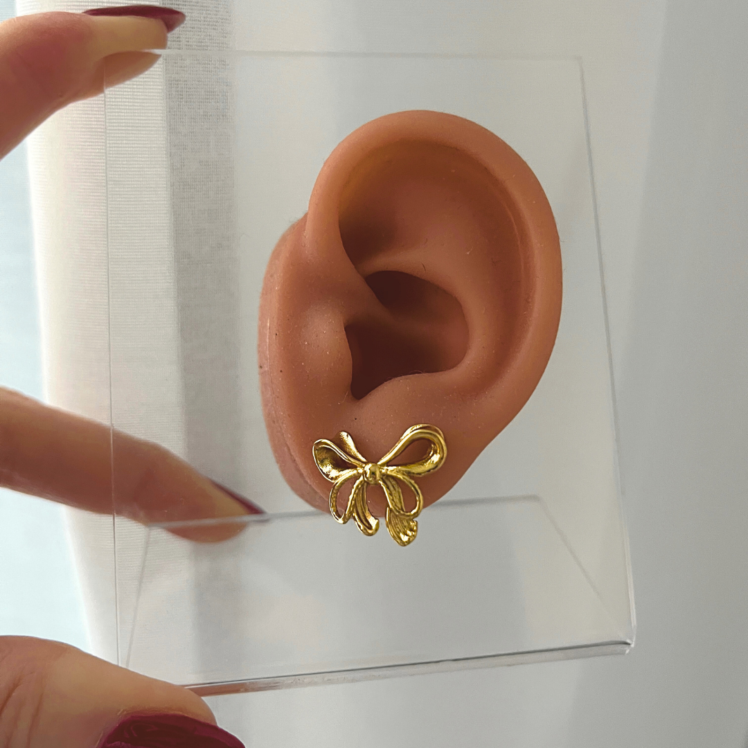 Pendientes Avril | KHLOE JOYAS | Color Oro,Lazos,Pendientes