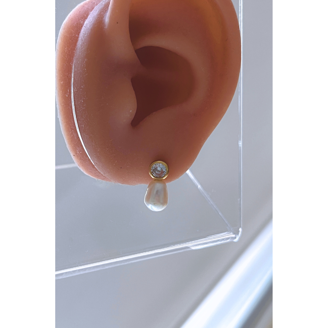 Pendientes Dreamy Perla CZ