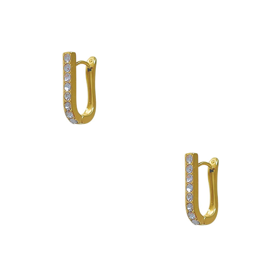 Pendientes Grana CZ | KHLOE JOYAS | Color Oro,Con Brillantes,Pendientes