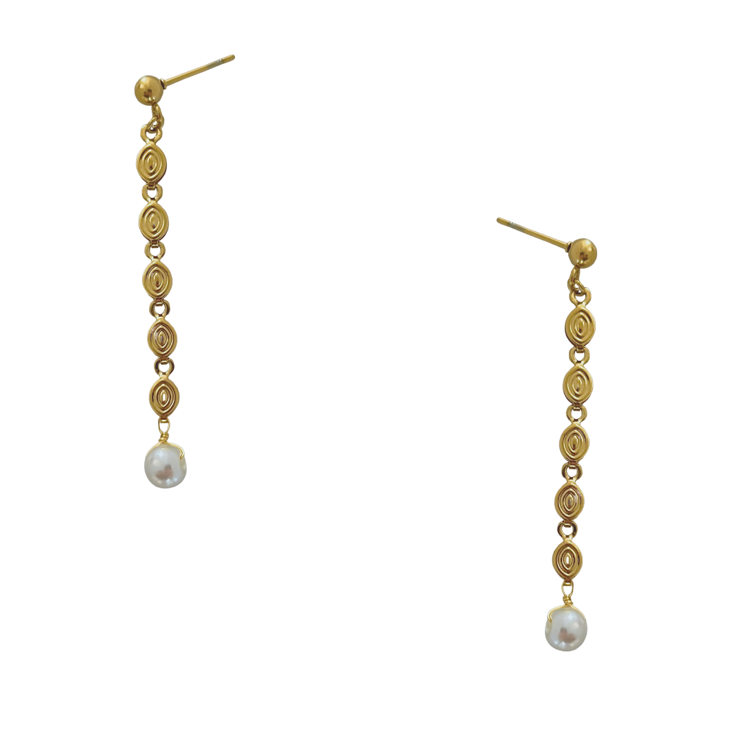 Zahara Pearl Earrings