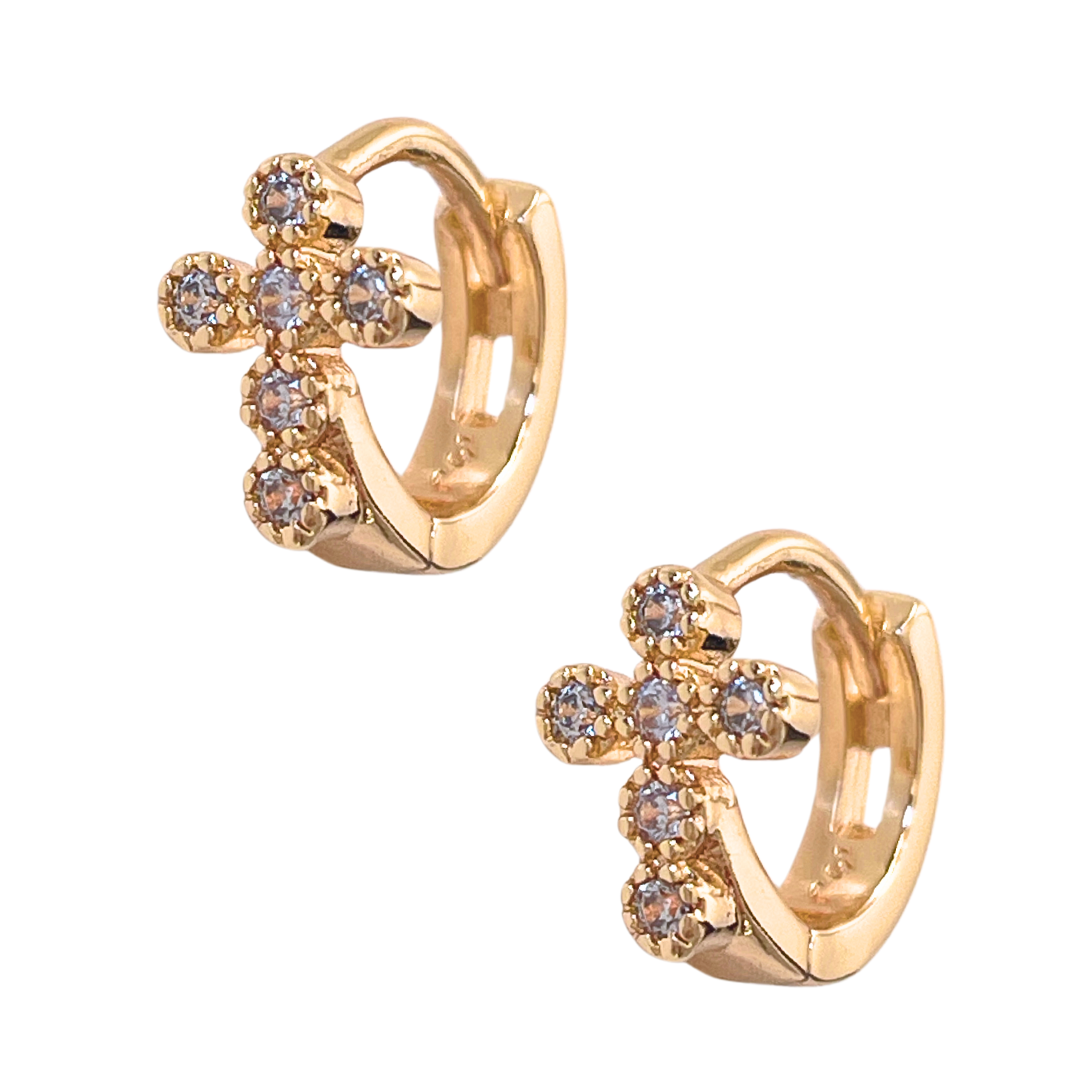 Deo Rosé CZ Earrings