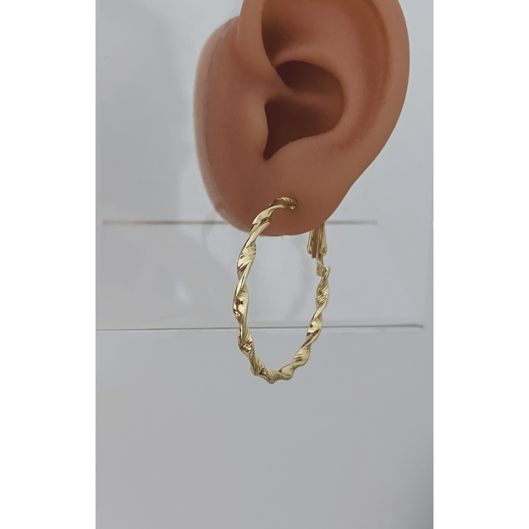 Pendientes Aro Twist
