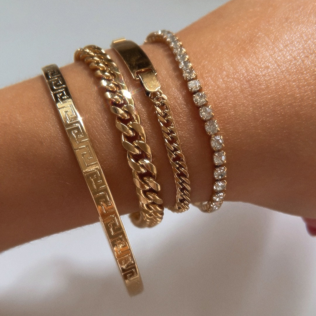 Pulsera Blake | KHLOE JOYAS | 40%,Color Oro,Pulseras